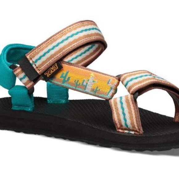 Teva Original Universal Printed Sandals in Cactus Sunflower - Picture 1 of 13